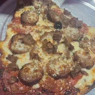 The Little Italy, no bacon. Loaded with meats, very good!