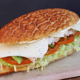 Newly introduced Dutch Crunch rolls