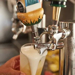 Ice cold beer on tap!