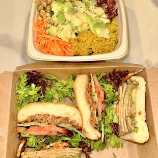 David&apos;s Special Salad &amp; The vegucated order
