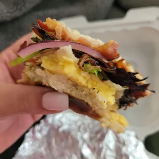 Bacon Egg and Havarti Sammich