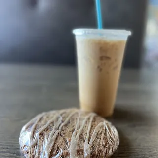 Peach Vanilla Latte