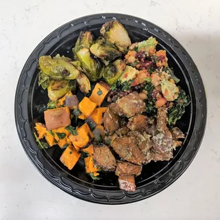Roasted Brussels Sprouts with Agrodolce Vinaigrette (a la carte)