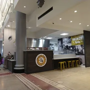 Location inside the renovated Bourse building