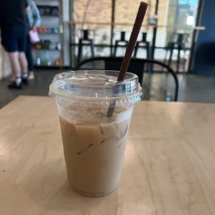 Iced Cherry Vanilla Latte