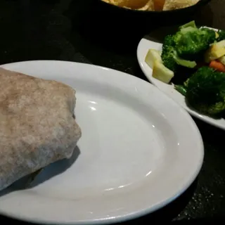 Low Carb Turkey Burger Wrap