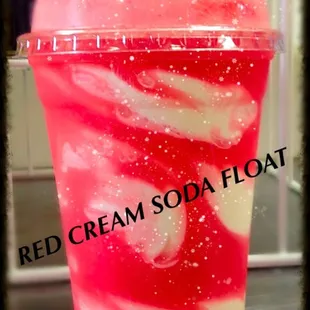 RED CREAM SODA FLOAT
