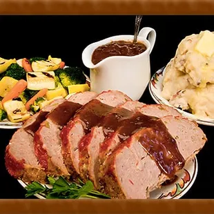 Meat Loaf Take Home Meal - Feeds a family of four