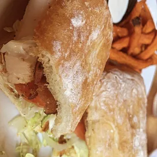 Chicken Club Sandwich Lunch