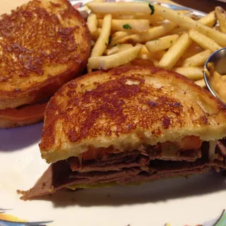 Southwest Beef Melt Sandwich Lunch