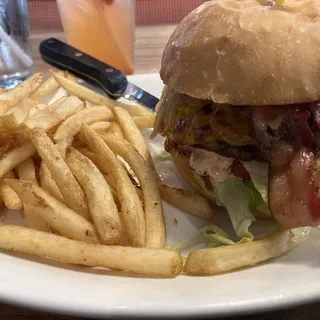 Western Bacon Burger Lunch