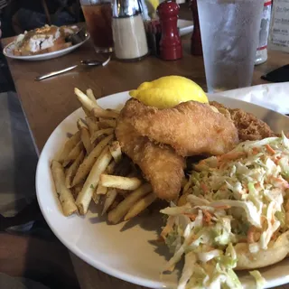 English Style Fish & Chips Lunch