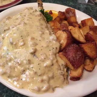 Chicken Fried Steak & Eggs
