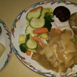 Fresh Roasted Turkey Dinner