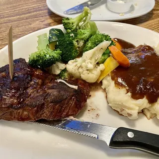 Flat Iron Steak Dinner