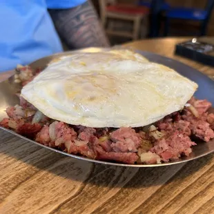 Corned Beef Hash &amp; Eggs