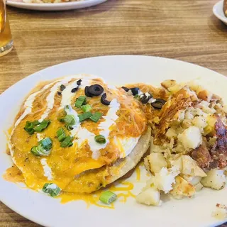 Huevos Rancheros Con Papas