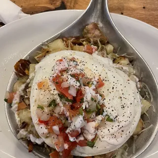 Pork Chile Verde & Jack Cheese Omelette