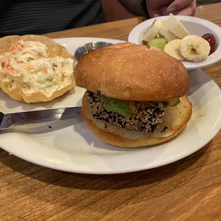 Seared Ahi Tuna Wasabi Burger