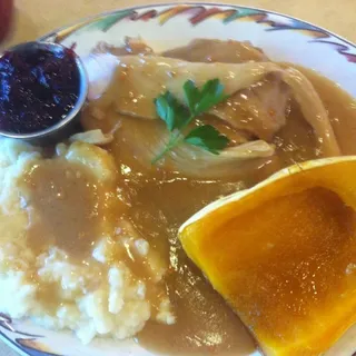Fresh Roasted Turkey Dinner