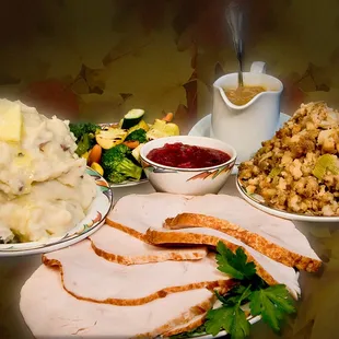 Turkey Dinner Take Home Meal. Feed family of four for under $6.00 per person