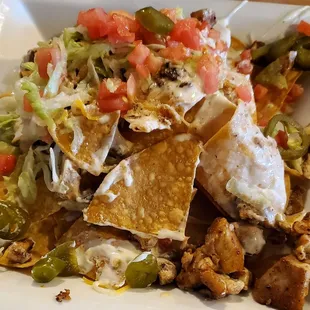 Chicken nachos