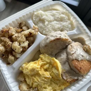 Biscuit Sausage and Gravy