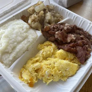 Hash and eggs Corned Beef Hash with 2 Eggs