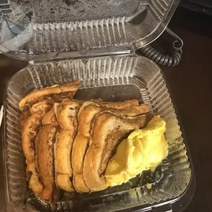 French toast &amp; eggs