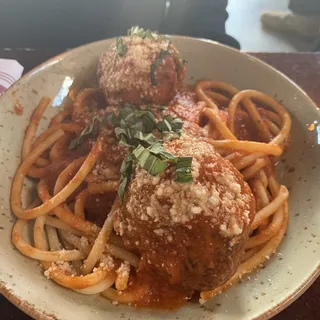 Spaghetti and Meatballs