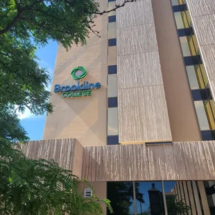 Brookline College North entrance