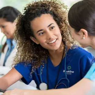 Brookline College students March 2021