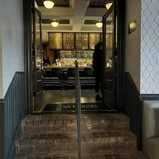 Bar entrance
