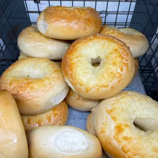 food, bagels, bagel