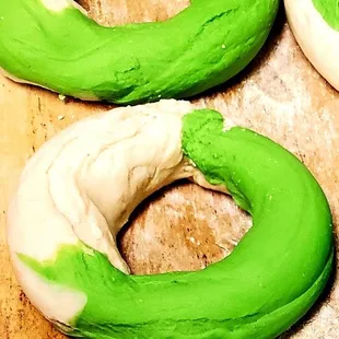 Shamrock Bagels starting March 1st- St. Patrick's Day!