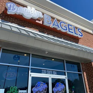 the outside of the building