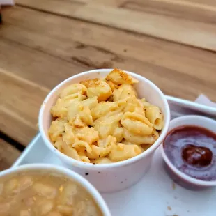 Mac. Good. Would like some crispy bits.