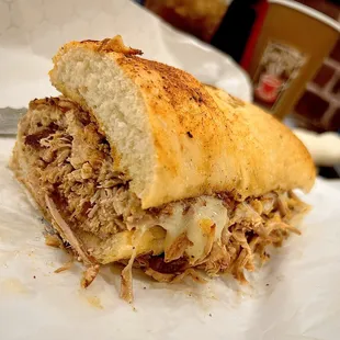 Pull pork chop