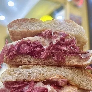  a stack of sandwiches