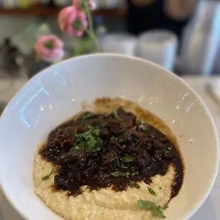 Oxtail and Grits
