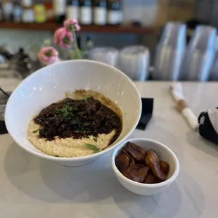 Oxtail and Grits