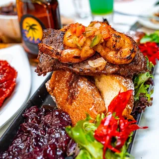 Tres Leche French Toast Surf & Turf