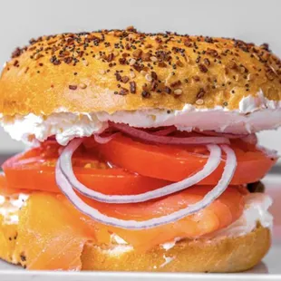 food, bagel, bagels
