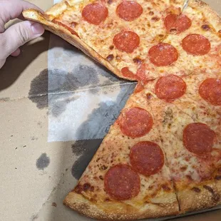 Pepperoni pizza