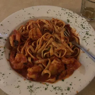 Shrimp fra Diavolo