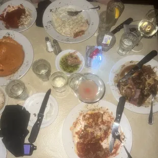 As you can see, nobody ate because it was so disgusting