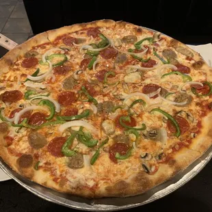 pizza, food