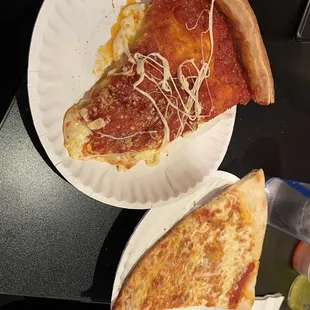 Chicago style vs New York style. Who had the better pizza?