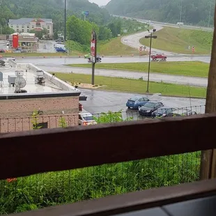 Great view from patio.