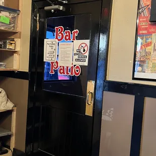Bar patio